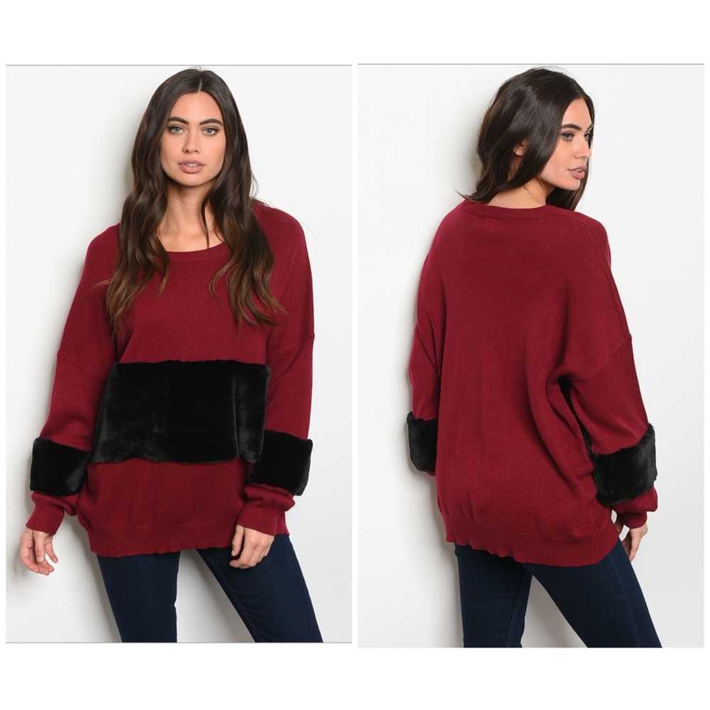 2 pack-color blocked sweater